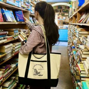 Photo of Beachtown Books Deluxe Canvas Tote