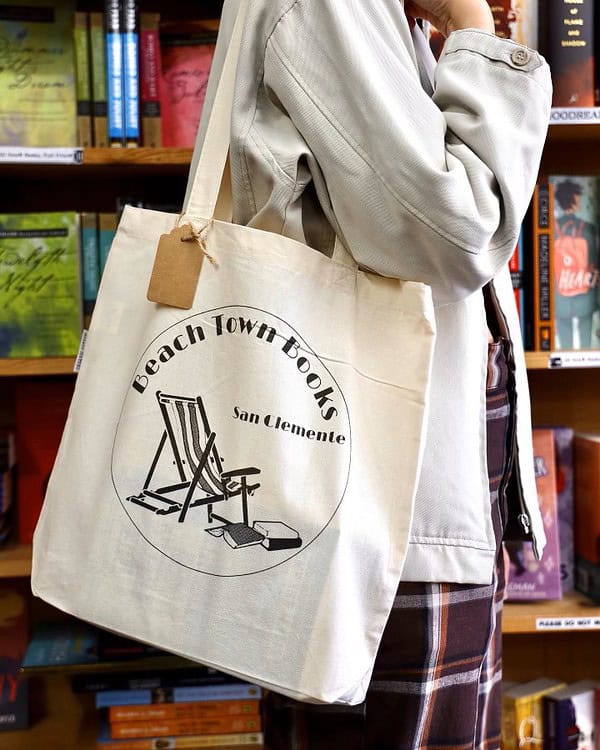 Photo of Beachtown Books tote bag