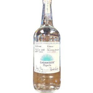 bottle of Casamigos Blanco tequila 1.75L