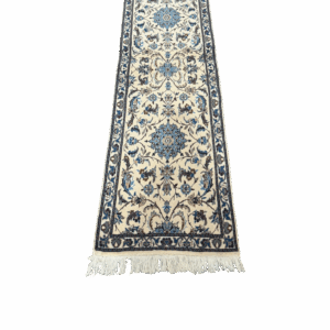 Genuine Hand Woven Persian Nain Runner 1'10" x 6'1"