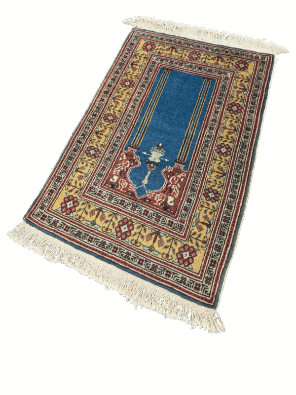 Genuine Hand Woven Turkish Rug 2' x 3' - Image 2