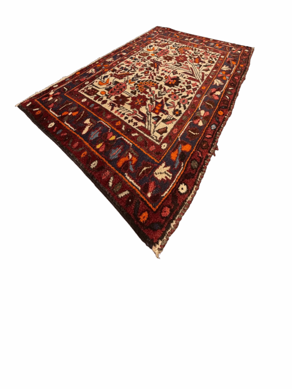 Genuine Hand Woven Persian Malayer Rug 3' x 2'2" - Image 2