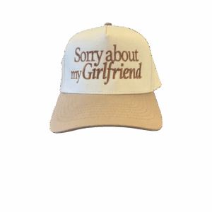 Sorry About My Girlfriend Snapback Hat - Coffee