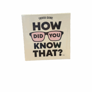 How Did you Know That? - Card Game