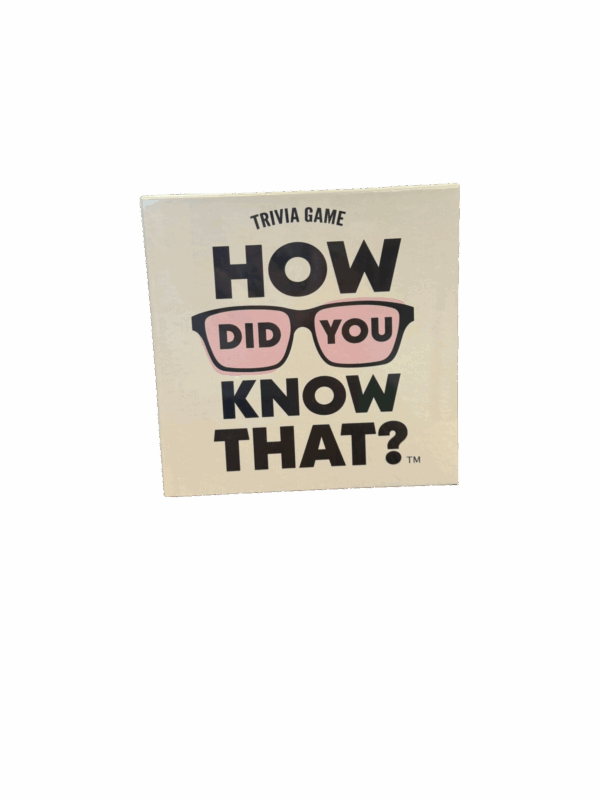 How Did you Know That? - Card Game