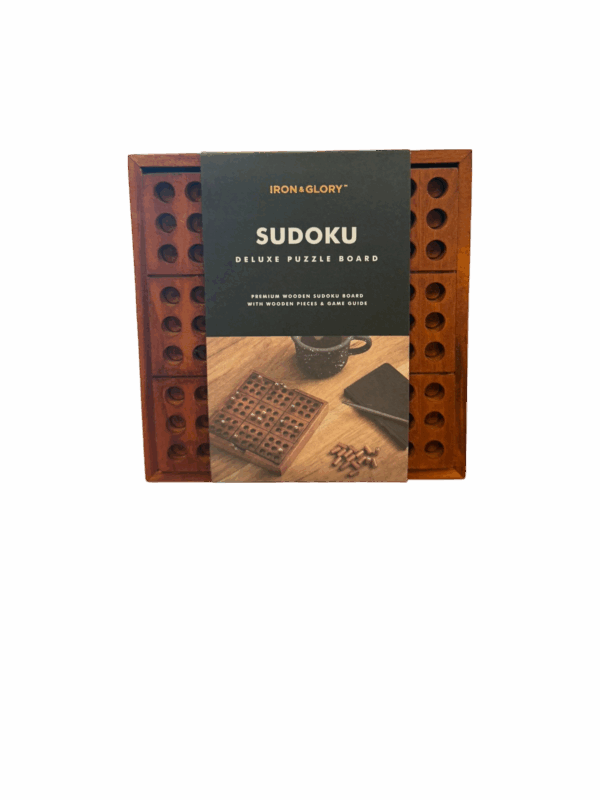 Iron & Glory - Sudoku Wooden Game