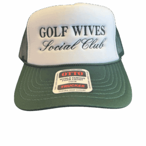 Golf Wives Social Club Trucker Hat - Juniper Green