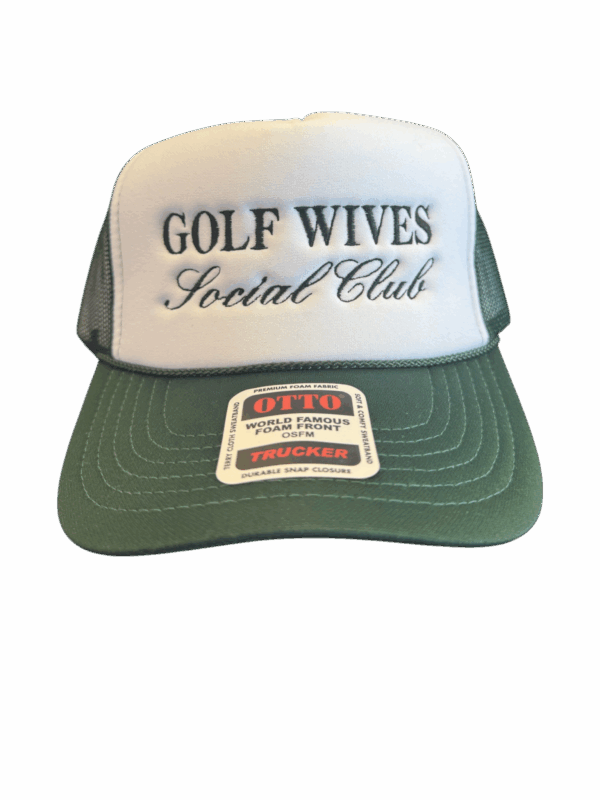 Golf Wives Social Club Trucker Hat - Juniper Green