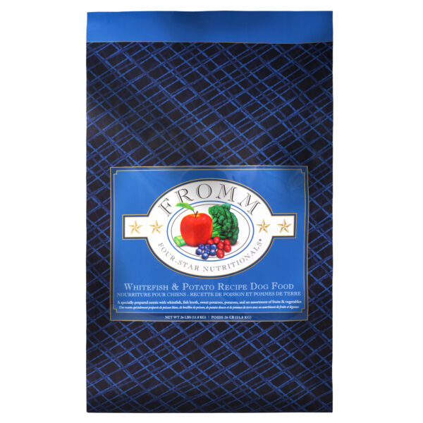 Fromm Four Star Whitefish & Potato Recipe Dry Dog Food (26 lb)