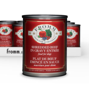 Fromm Four Star Shredded Beef in Gravy Canned Dog Food
