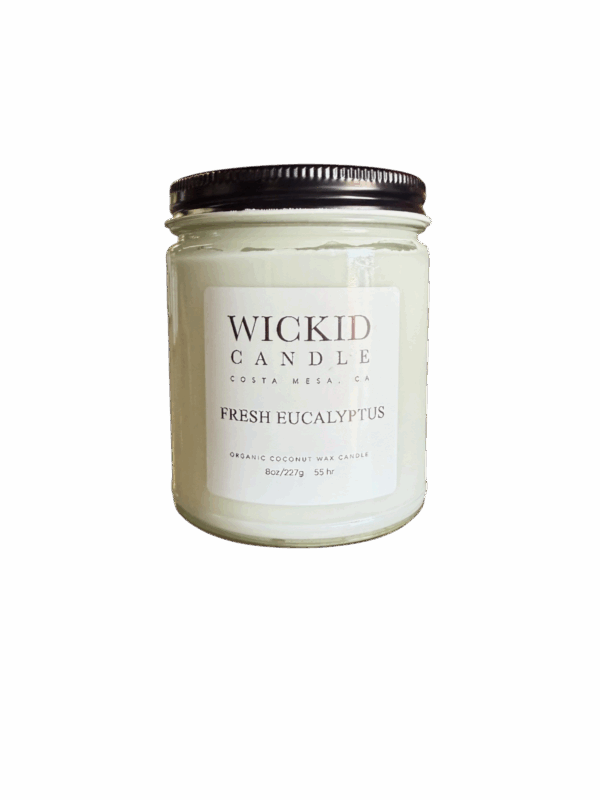 Wickid Candle Fresh Eucalyptus