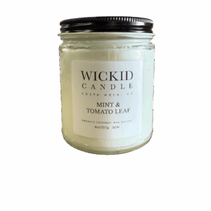 Wickid Candle Mint & Tomato Leaf