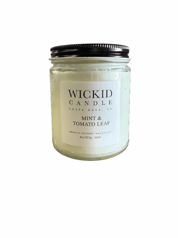 Wickid Candle Mint & Tomato Leaf