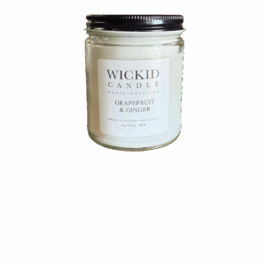 Wickid Candle Grapefruit & Ginger