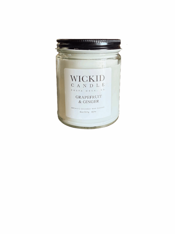 Wickid Candle Grapefruit & Ginger