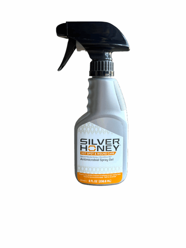 Absorbine Silver Honey Hot Spot Wound Care Antimicrobial Spray Gel