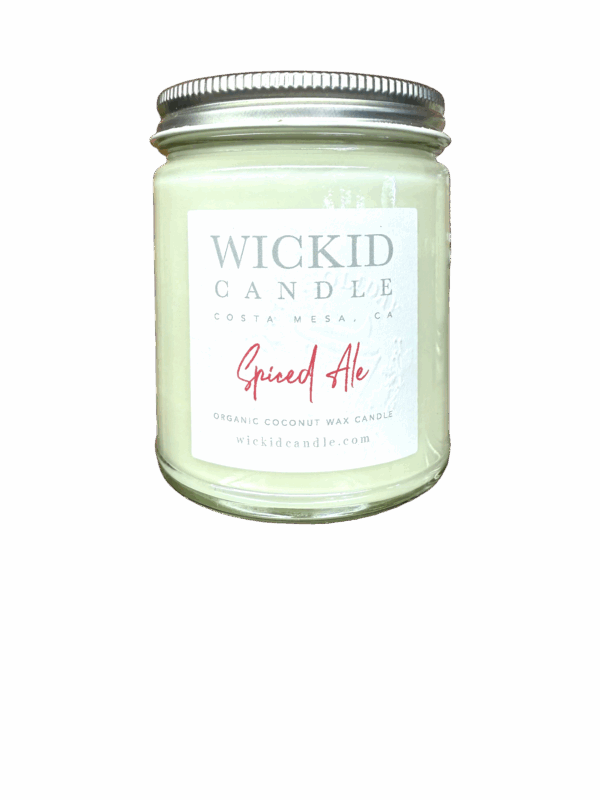Wickid Organic Coconut Wax Candle - Image 2