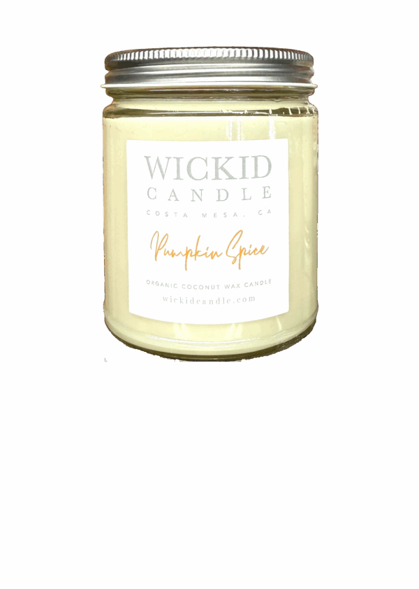 Wickid Organic Coconut Wax Candle - Image 4